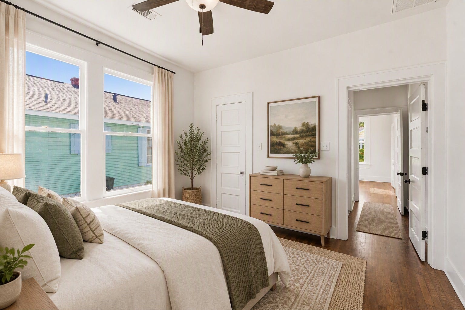 Virtually Staged Bedroom 2
