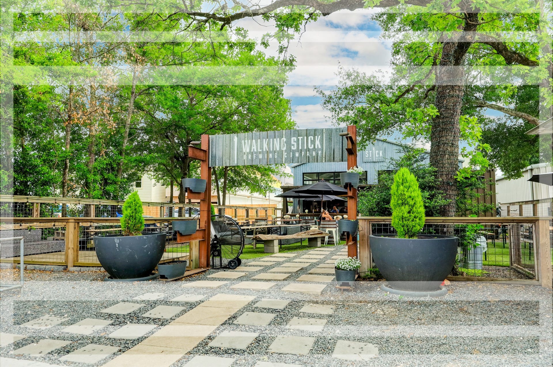 702 W 41st Street, Houston, TX 77018 Grab a beer at Walking Stick Brewery, a Local Favorite!