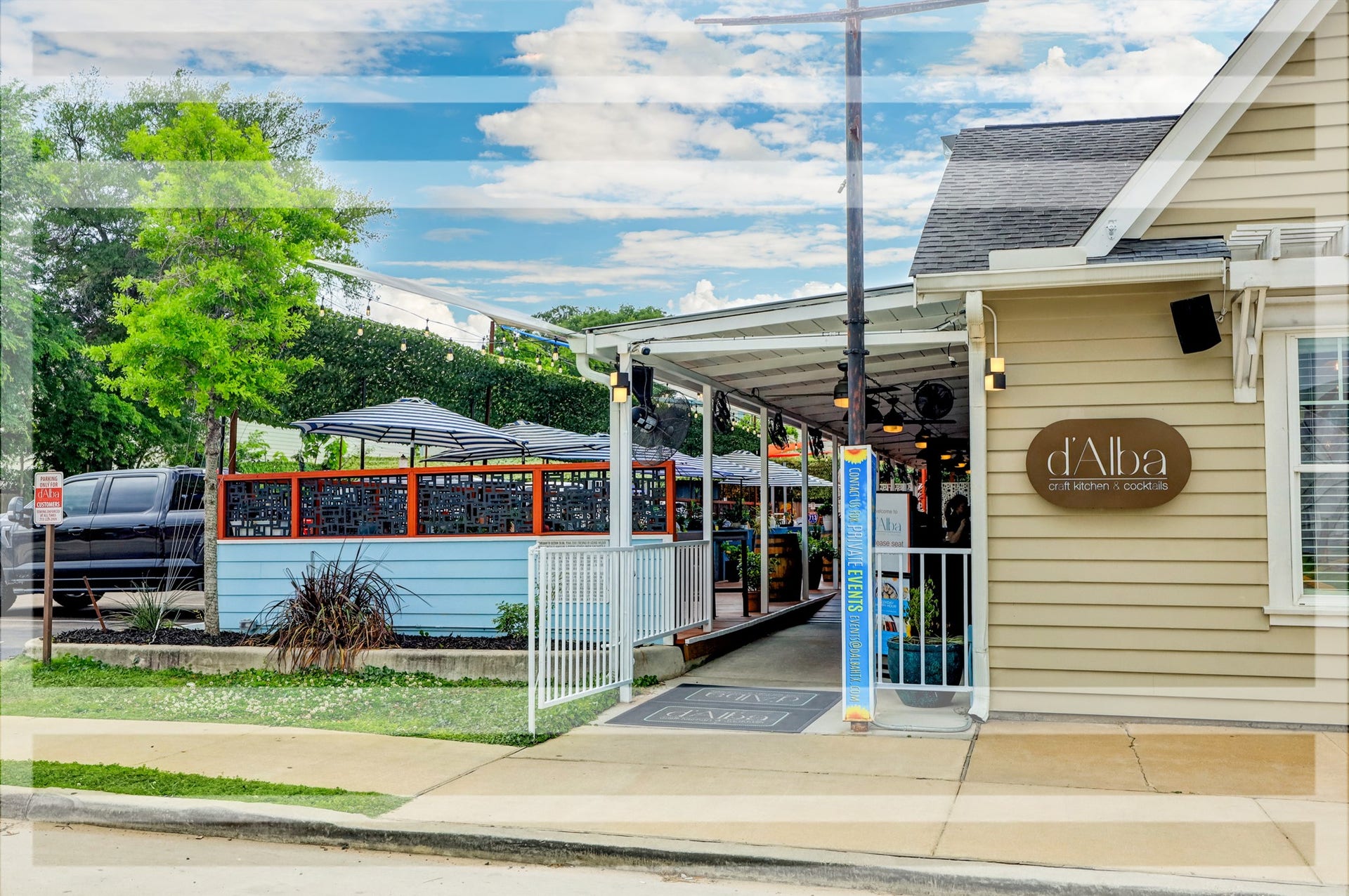 702 W 41st Street, Houston, TX 77018 Have dinner at D'Alba, a Local Treasure, Just Around the Corner and also in walking distance!