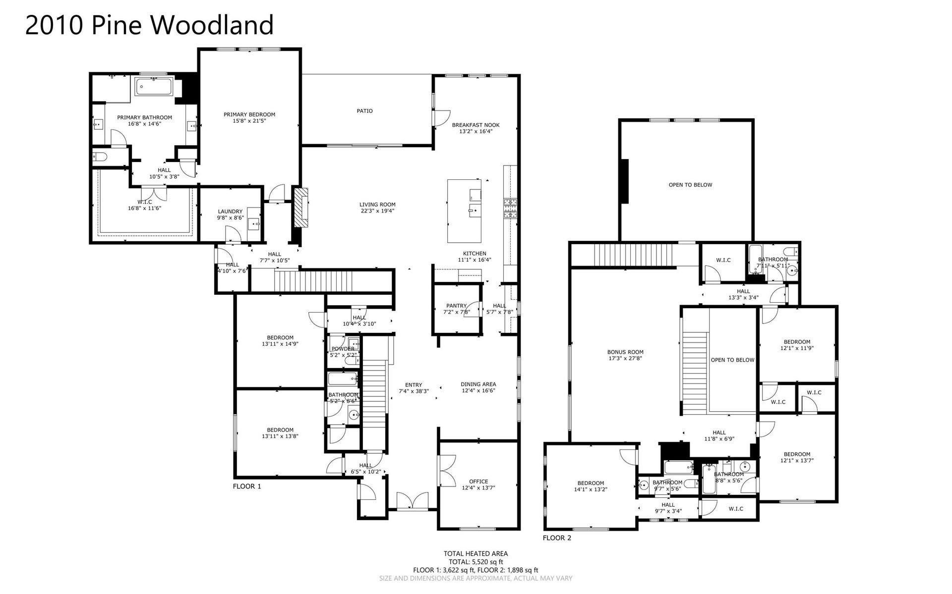 2010 Pine Woodland Lane, Manvel, TX 77583