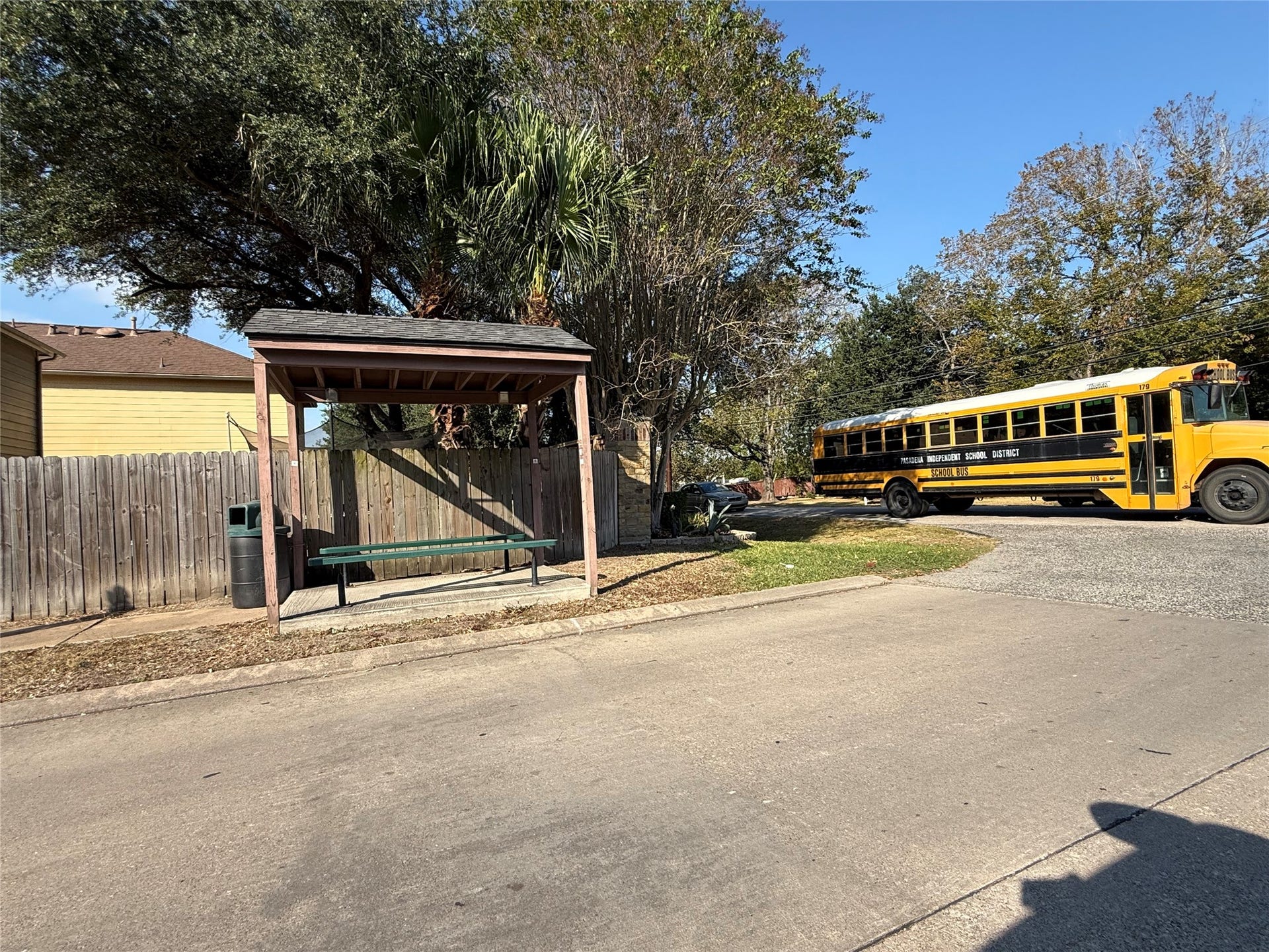 10130 Victoria Chase Lane, Houston, TX 77075 Association offer dedicated bus wait area to give students safe, sheltered, and space to wait for their daily pickup and dropoff.