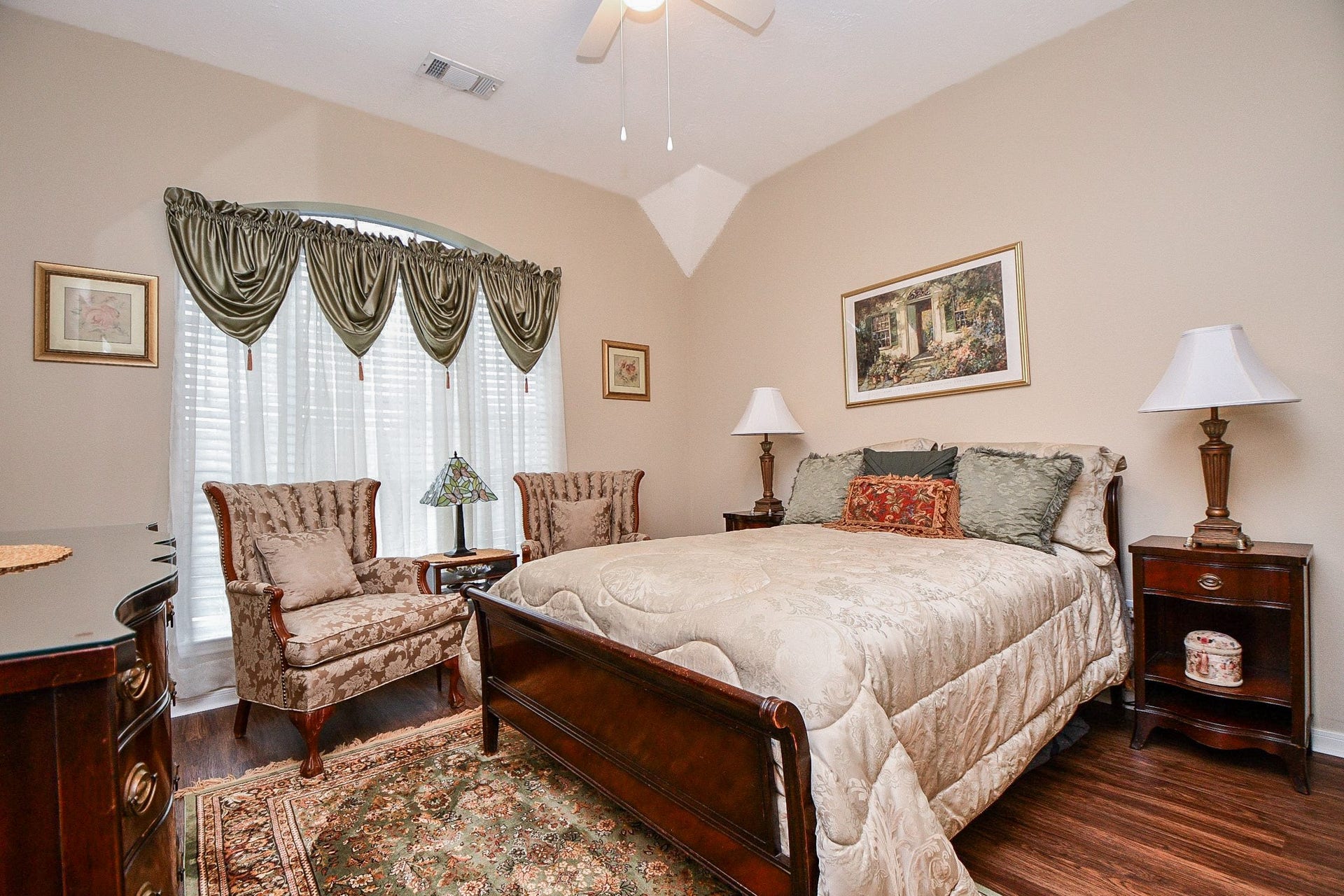 Everyone deserves a comfortable place to recharge. Natural light, generous proportions and easy-care flooring create an inviting setting with room for your favorite furnishings and personal touches.