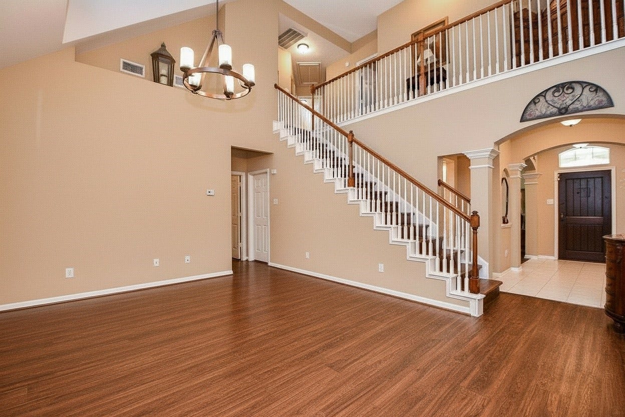 *Room shown without furnishings*