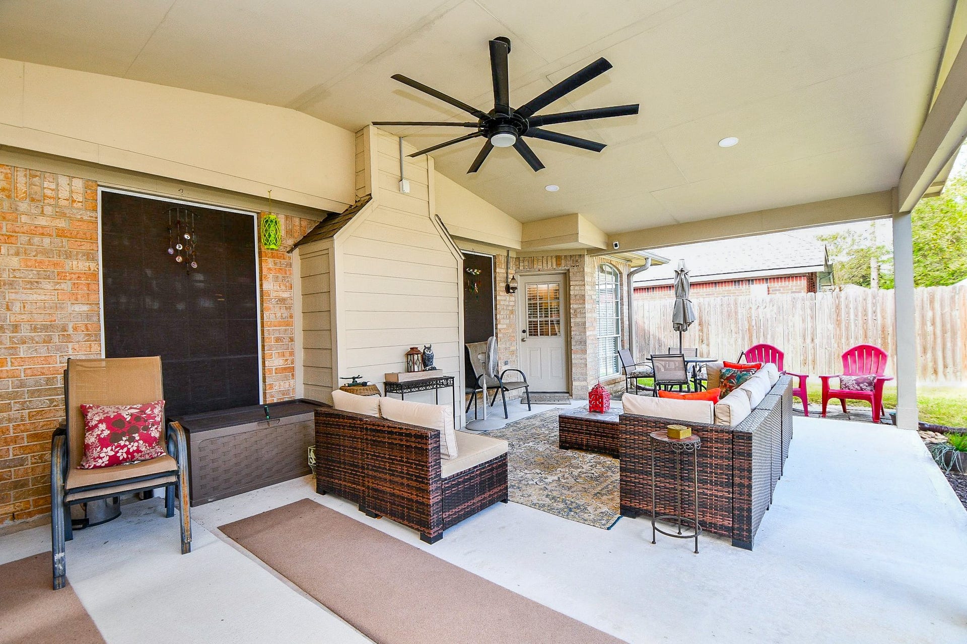 Imagine spending your weekends outdoors, hosting friends for dinner, watching the game or simply enjoying a quiet evening. Added in 2024, this spacious covered patio extends your living space outdoors and is already prepared for a future hot tub!