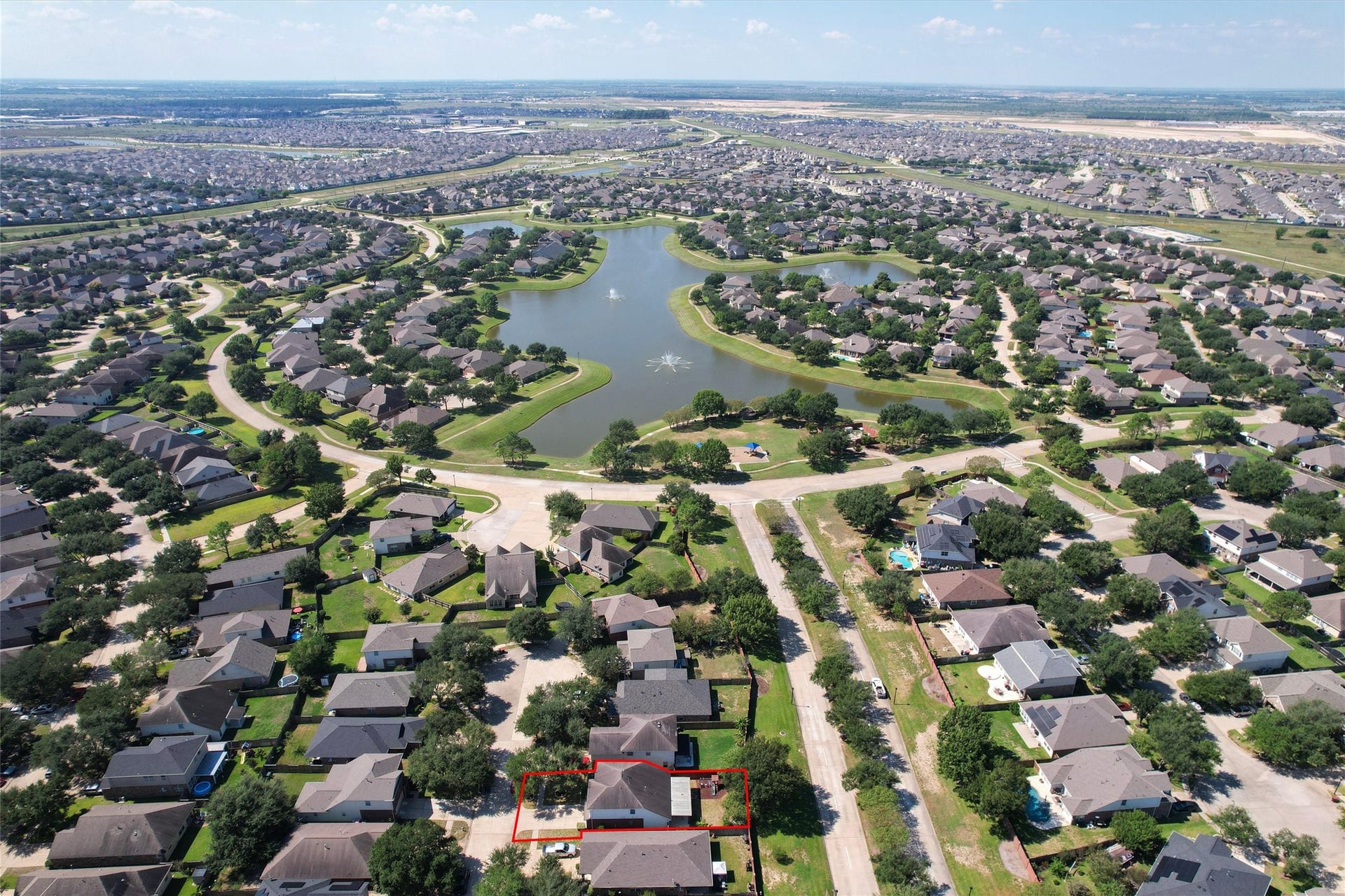 20514 Rustic Rail Court, Cypress, TX 77433 A short walk to the neighbor pond and walking trails