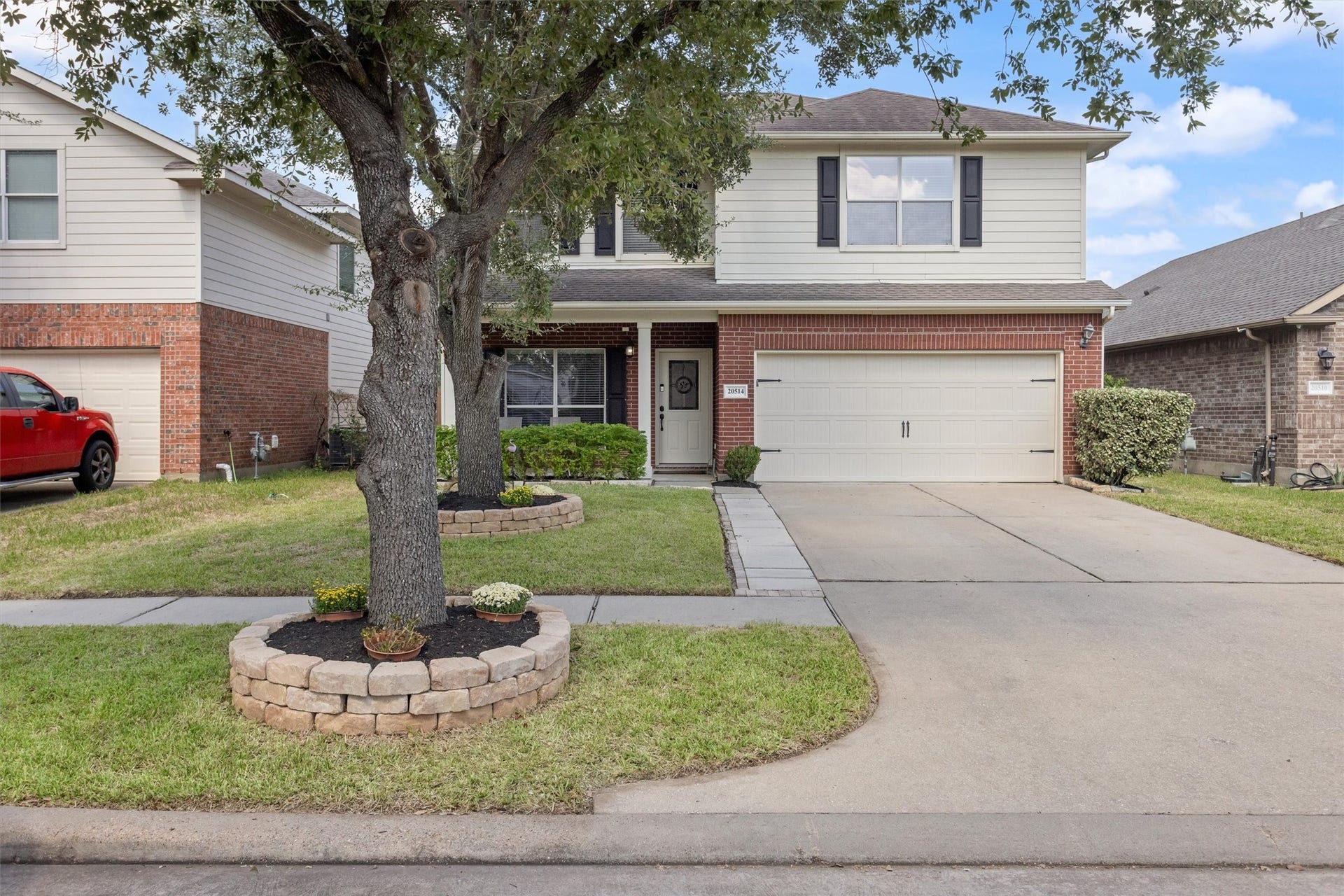 20514 Rustic Rail Court, Cypress, TX 77433 Great location on quiet, treed, cul-de-sac lot