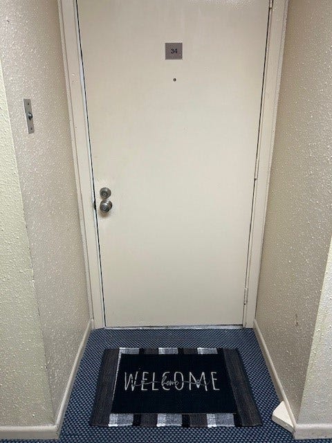 8427 Hearth Drive, #34, Houston, TX 77054 Entrance to unit