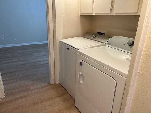8427 Hearth Drive, #34, Houston, TX 77054 Washer and dryer connections (units not currently installed). Can be provided for additional monthly rent increase.