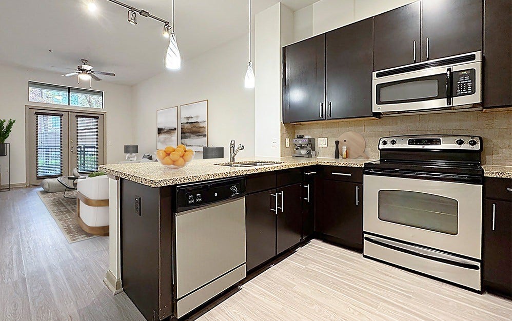 Stainless steel appliances!