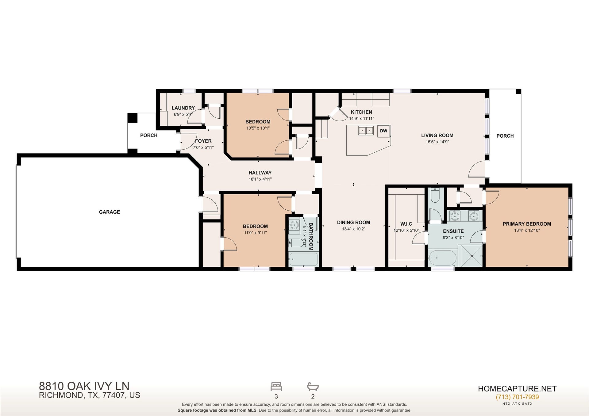 8810 Oak Ivy Lane, Richmond, TX 77407 8810 Oak Ivy Lane, Richmond, TX 77407
