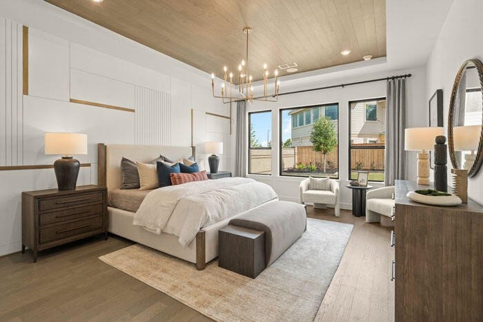 7114 Quaker Meadows Drive, Katy, TX 77493 The sizeable and stylish main suite. Representative image