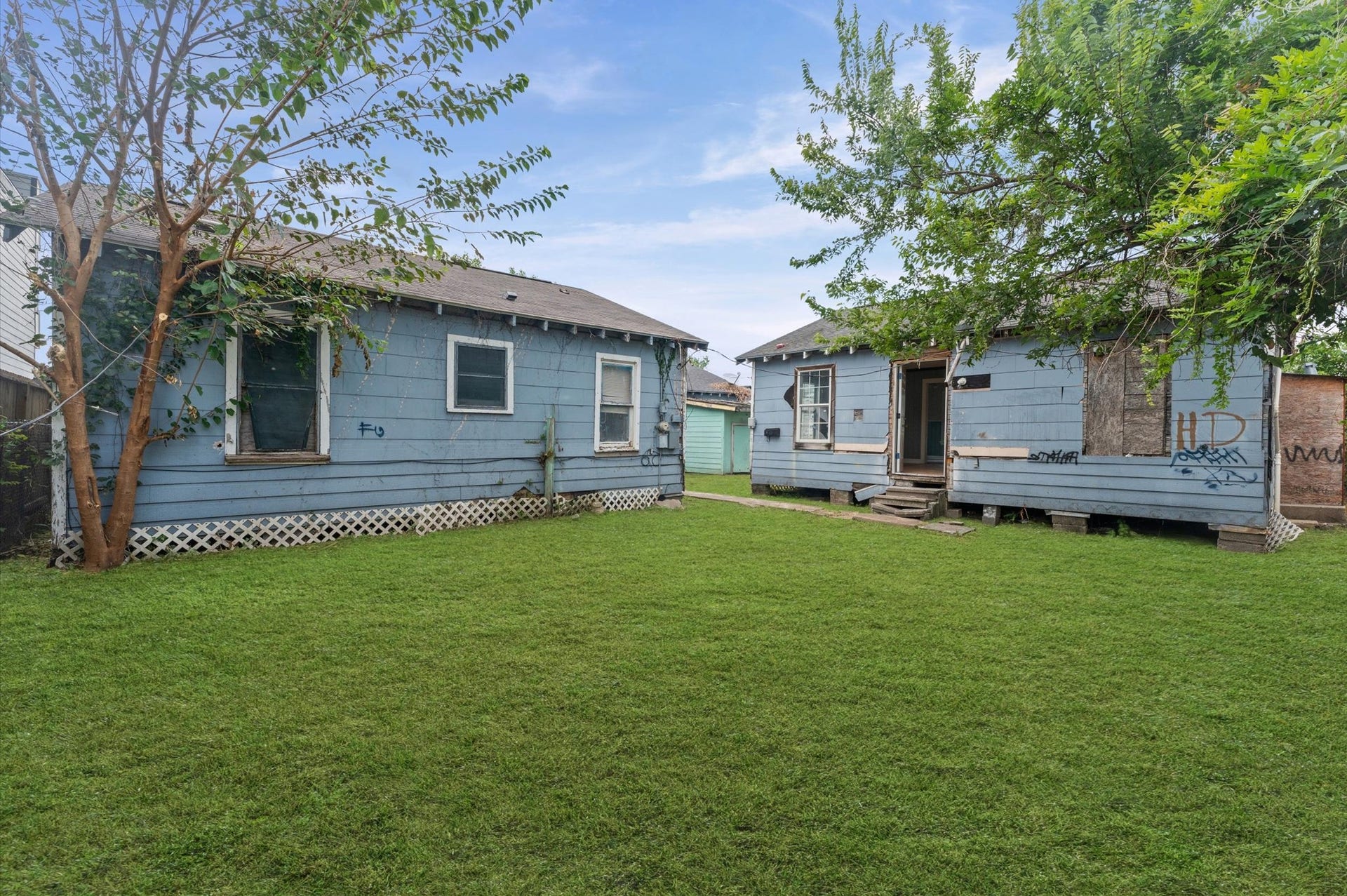 back yard