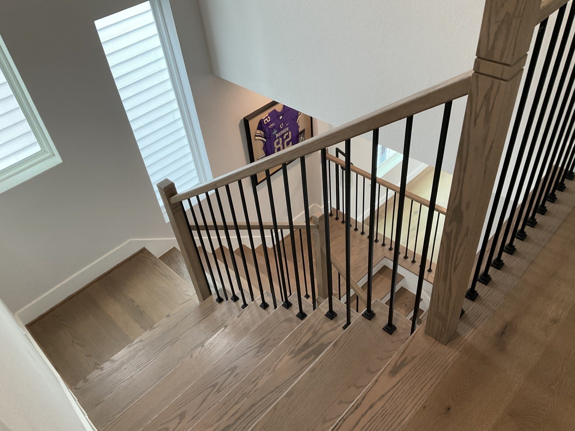4214 Spencer Street, Houston, TX 77007 View looking down the stairs.
