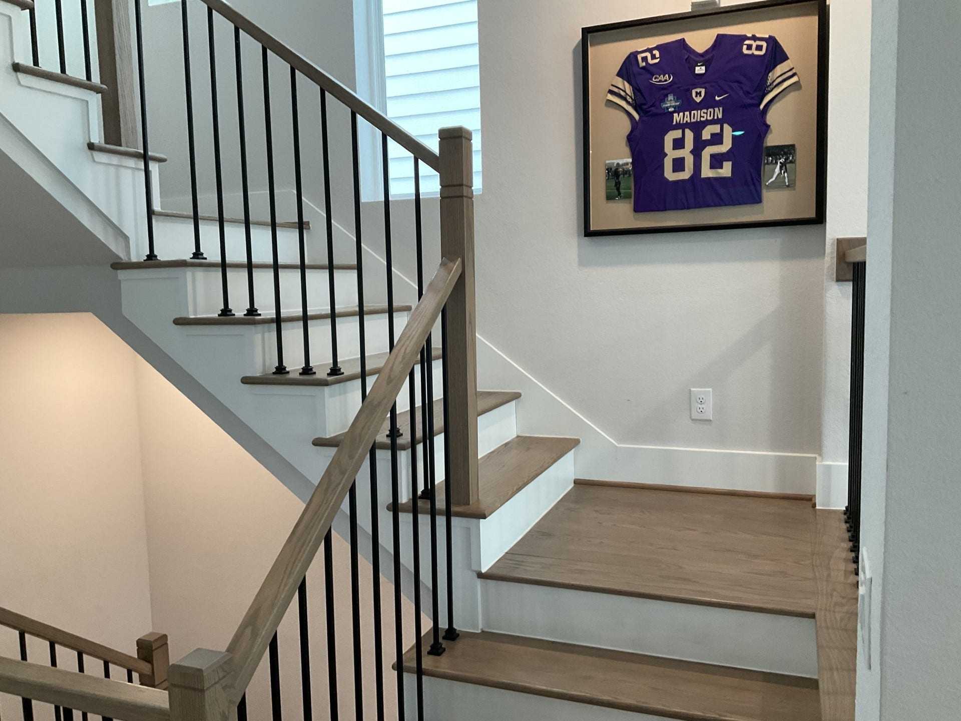 4214 Spencer Street, Houston, TX 77007 Stairs to the 3rd floor. Nice and wide and well lit.