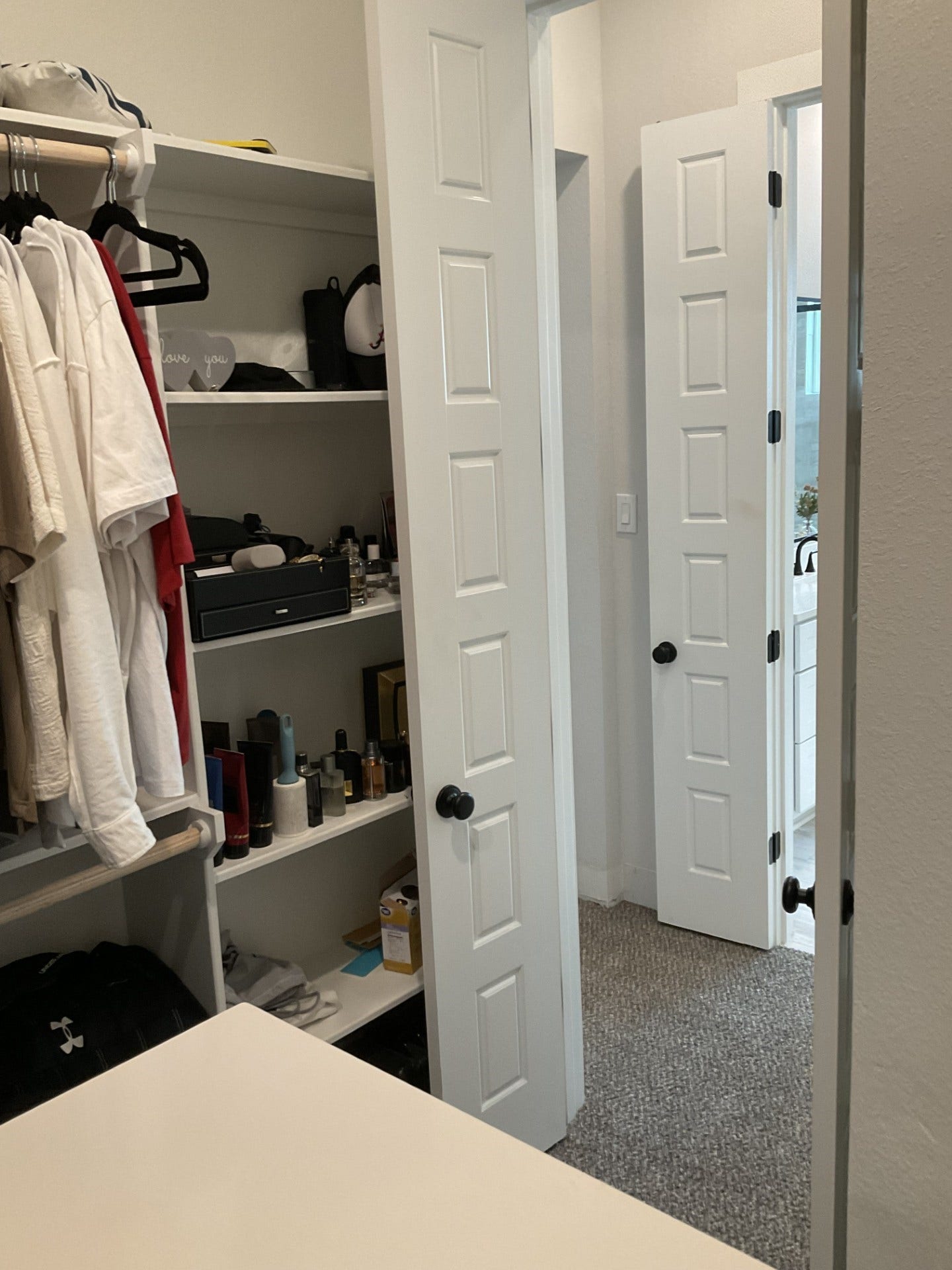 4214 Spencer Street, Houston, TX 77007 Shelves for added storage in closet