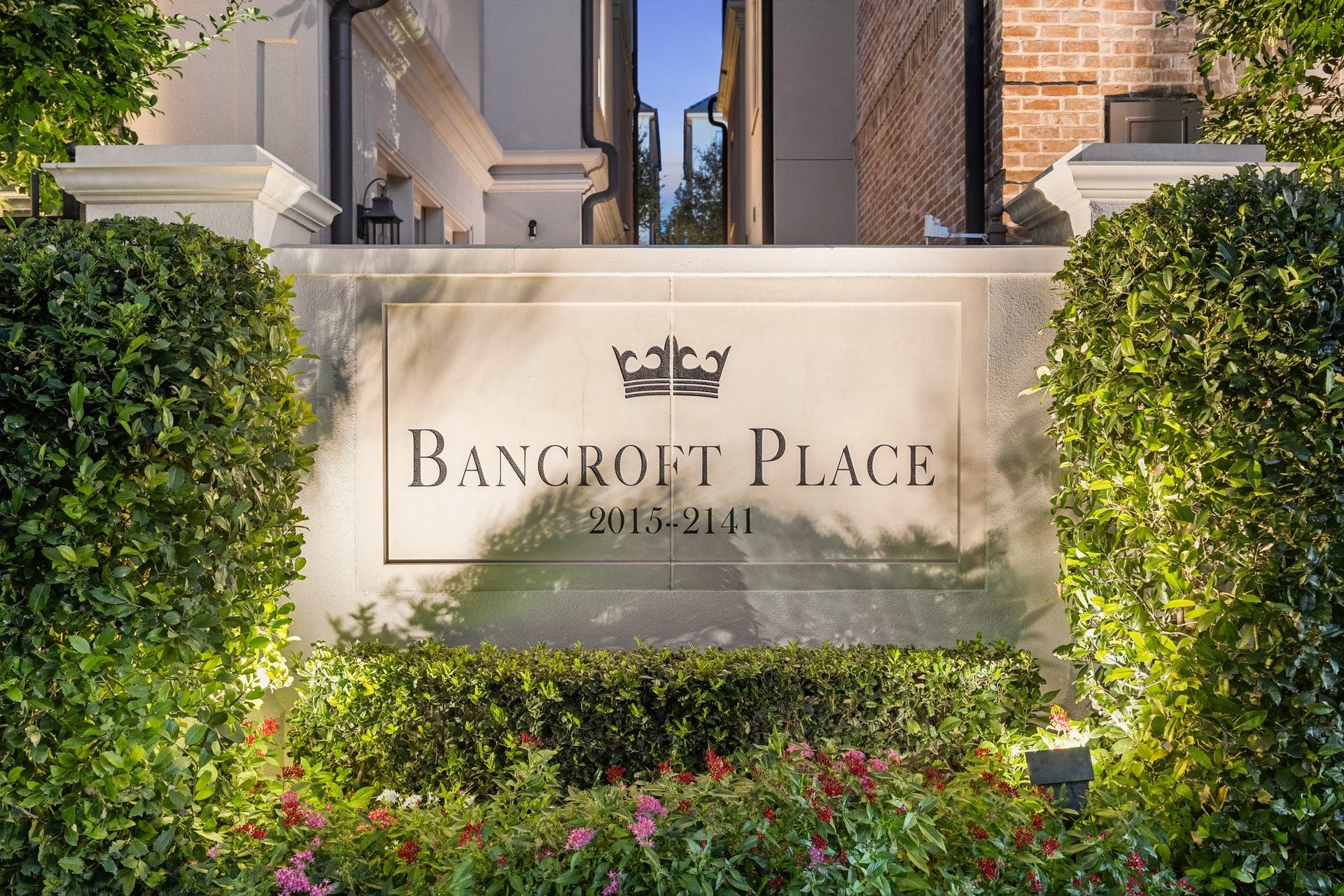 2131 Bancroft Street, Houston, TX 77027 Bancroft Place an exclusive gated enclave of just 18 luxury residences, only a 5-minute walk from River Oaks District, Houstons premier upscale open-air shopping and fine dining destination.