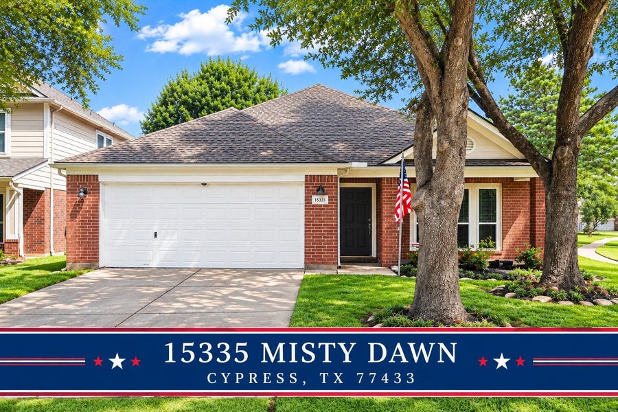 Property photo for 15335 Misty Dawn Trail, Cypress, TX
