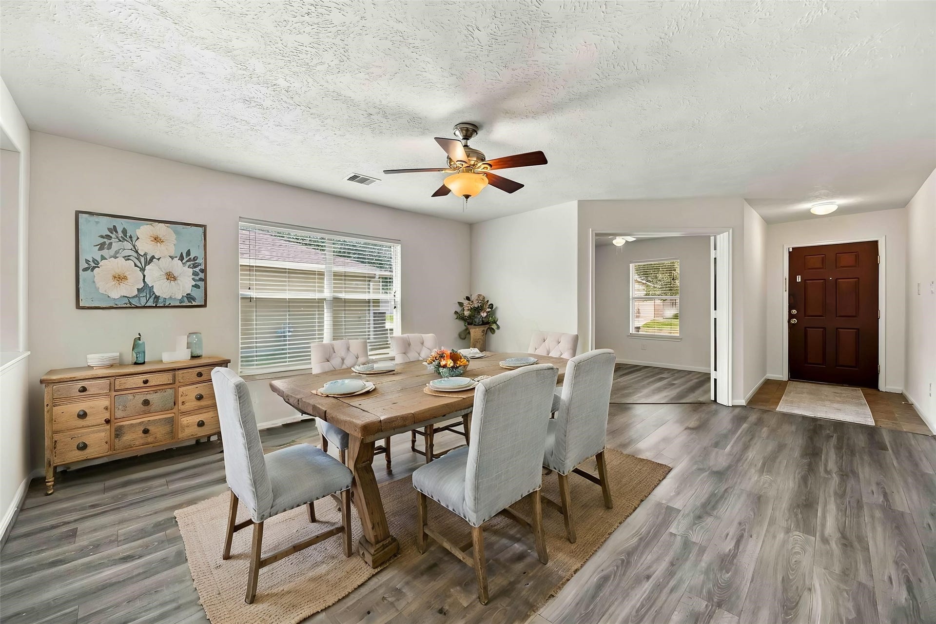16011 Arapaho Bend Lane, Cypress, TX 77429 Dining room - Digital staging furniture