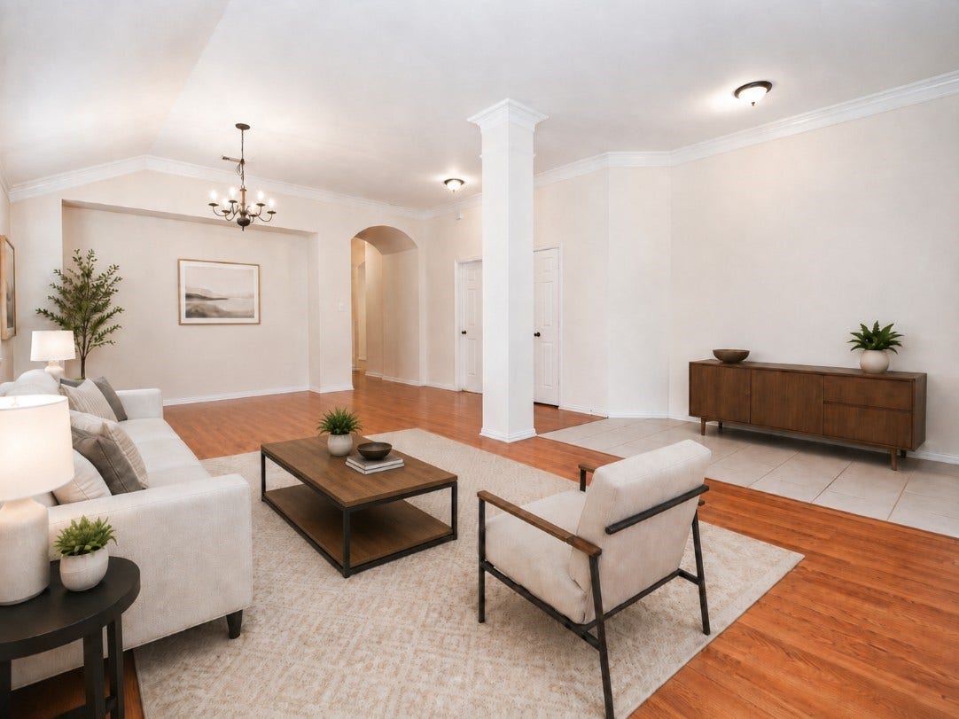 Spacious Dinning area or Office area