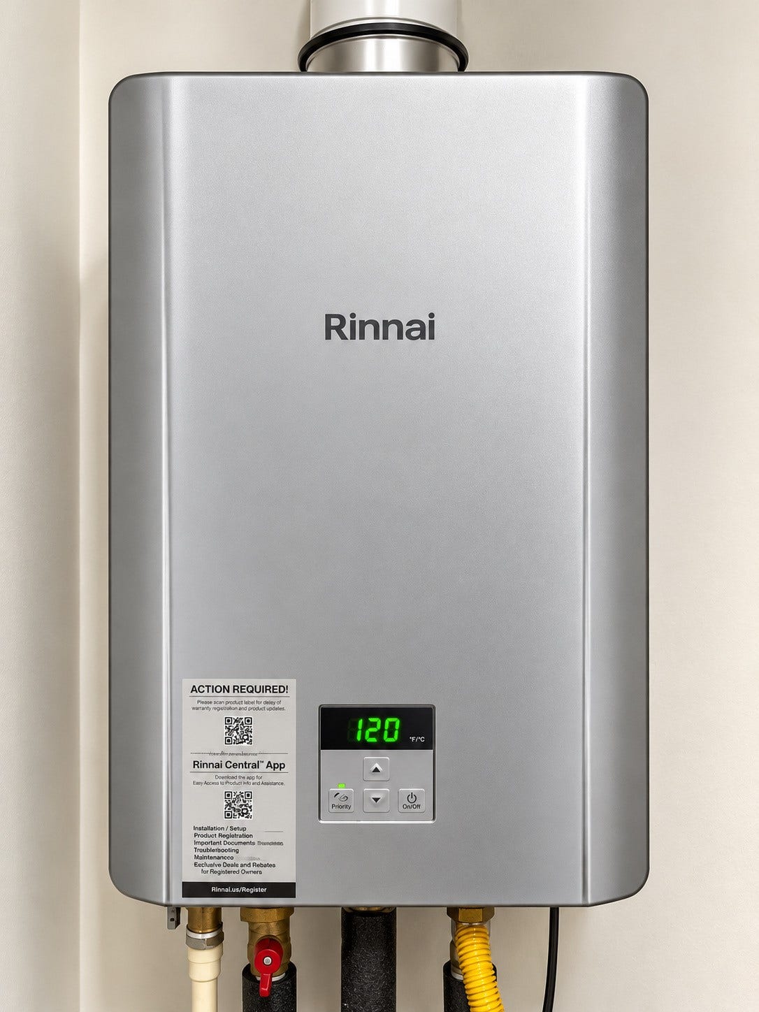 31742 Margaret Woods Lane, Fulshear, TX 77441 Tankless water heater for energy efficiency.