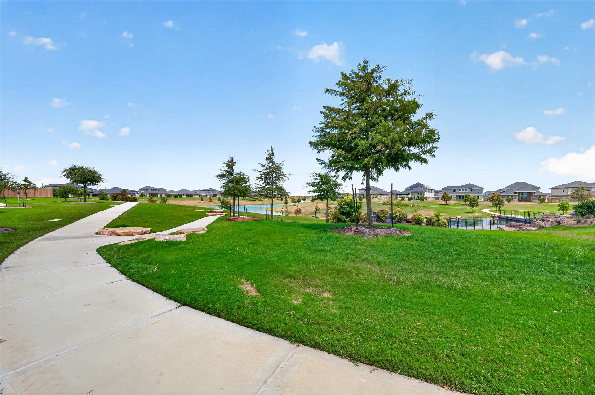 31742 Margaret Woods Lane, Fulshear, TX 77441 Walking trails throughout the community.