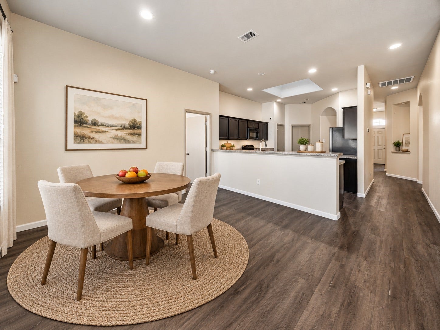 5407 Roaring Peaks Lane, Katy, TX 77449 Breakfast Area/KitchenVirtually Staged