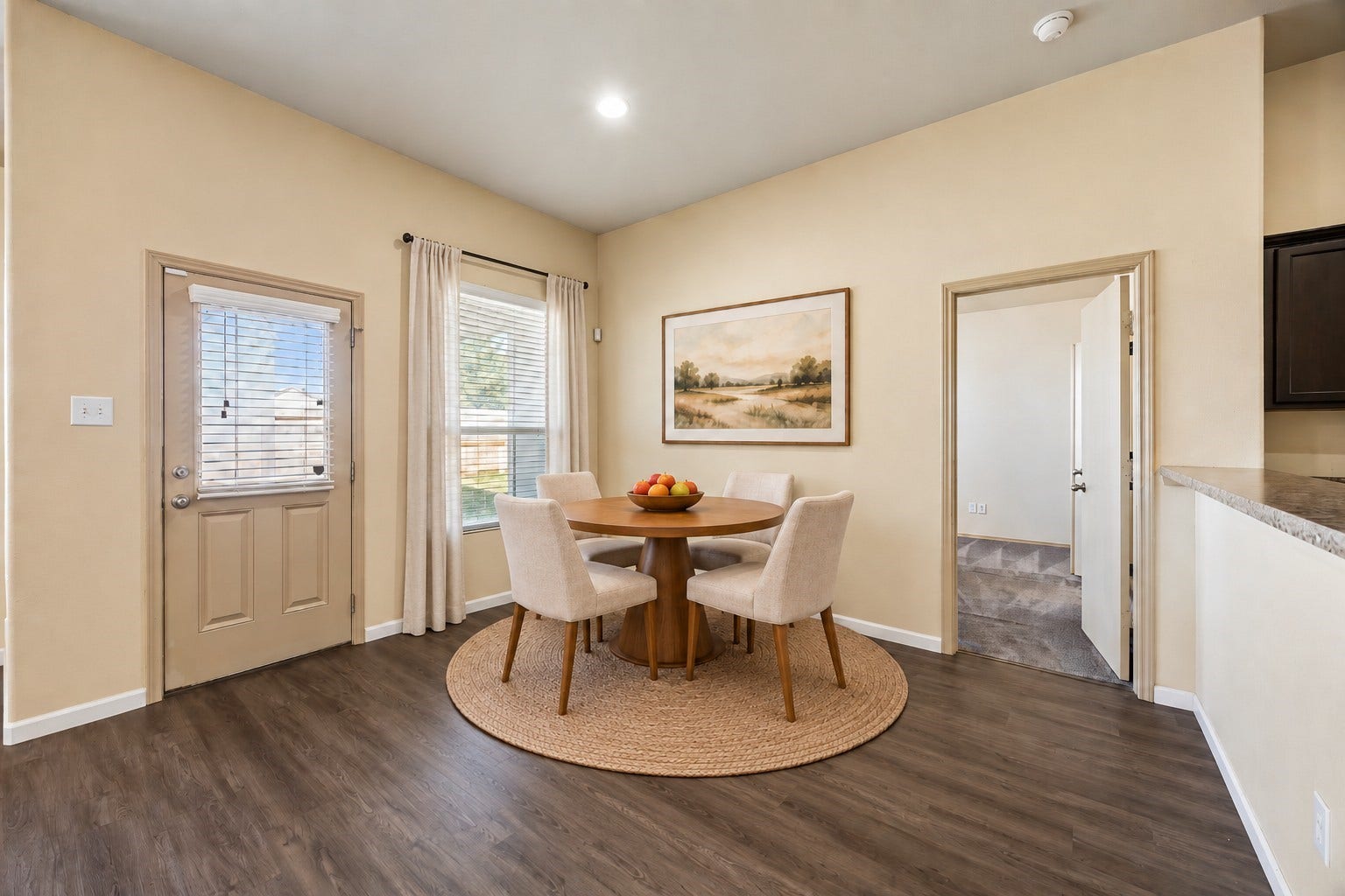 5407 Roaring Peaks Lane, Katy, TX 77449 Breakfast AreaVirtually Staged