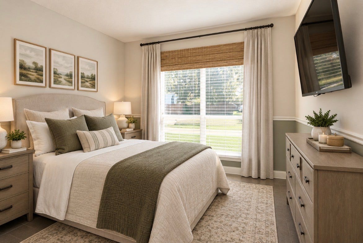 10403 Twin Oak Drive, Conroe, TX 77385 Virtually Staged Secondary Bedroom