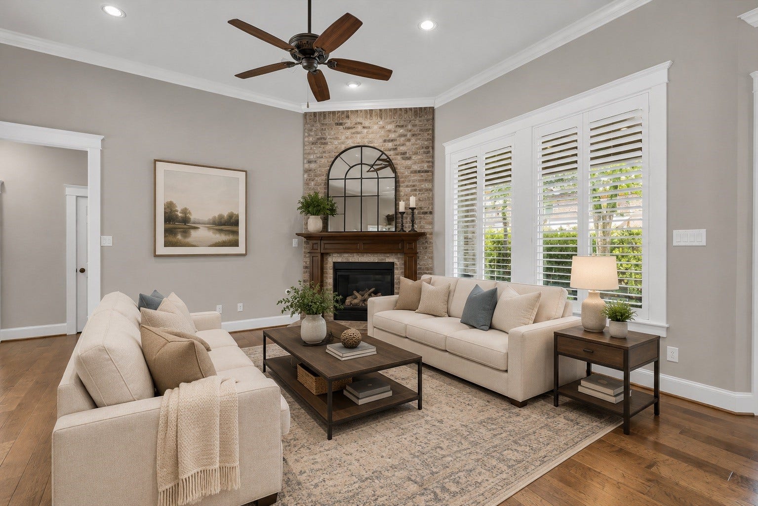 118 Pine Bluff Drive, Montgomery, TX 77356 *Virtually staged living room*