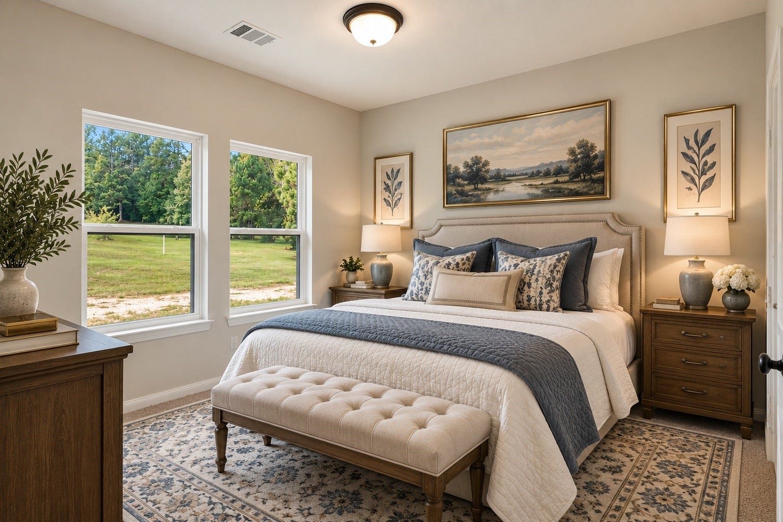 21203 Peach Wood Court, Cleveland, TX 77328 Virtually staged 2nd bedroom