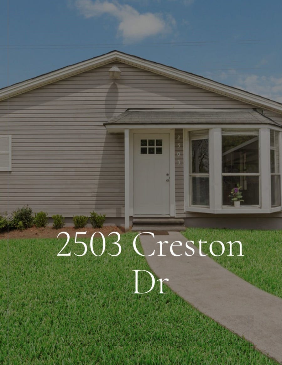 Property photo for 2503 Creston Drive, Houston, TX