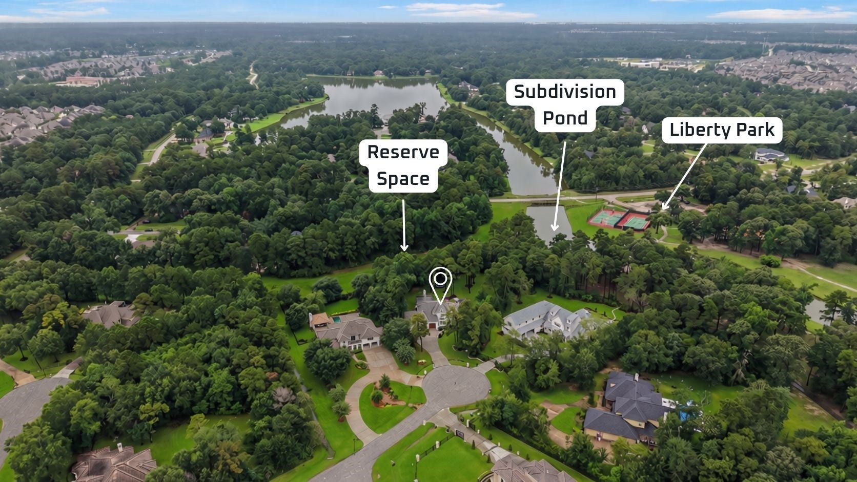 3810 Benders Lane, Spring, TX 77386 Enjoy the convenience of being just steps from exceptional neighborhood amenities, including scenic ponds, walking trails, and recreational spaces.