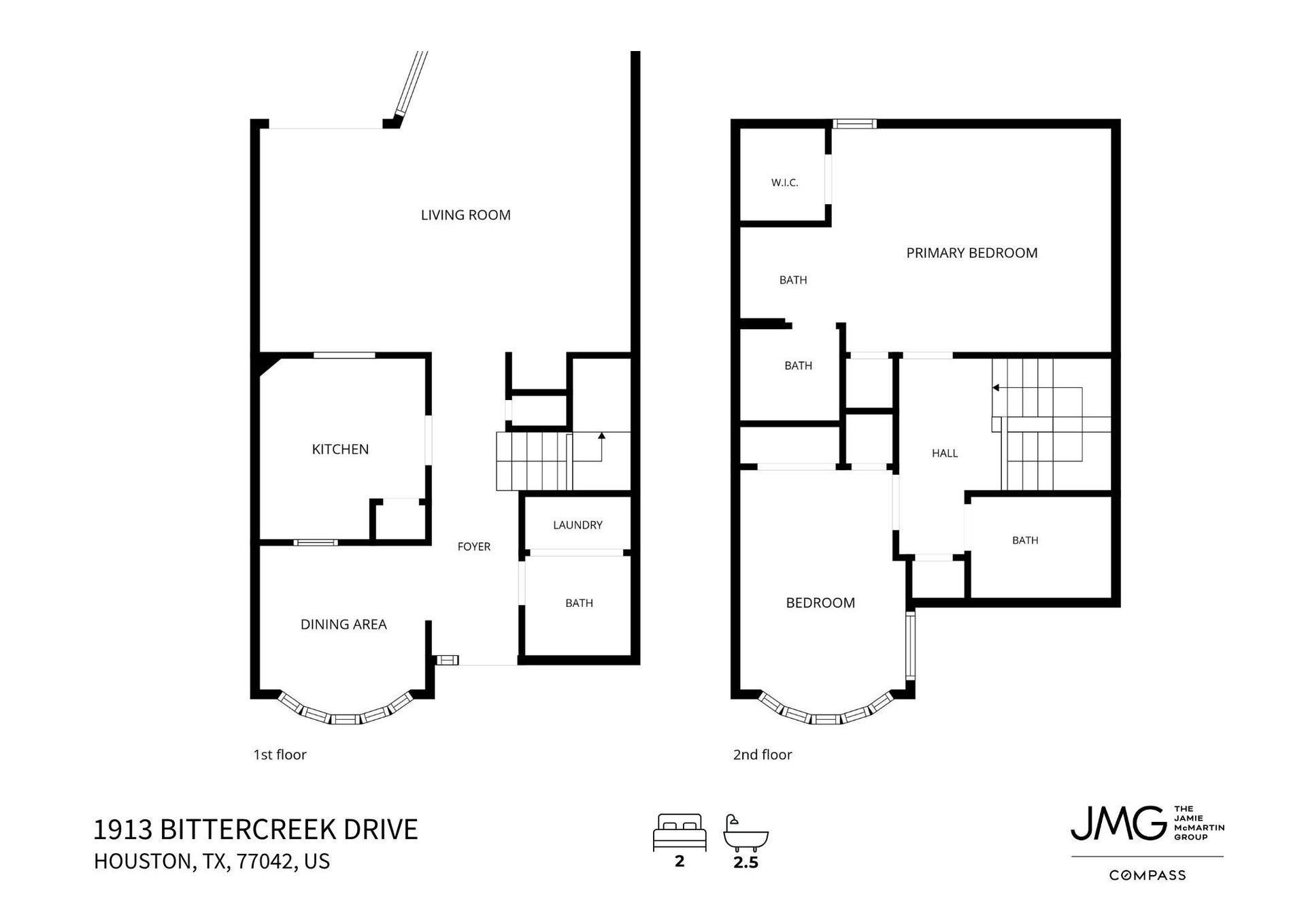 1913 Bittercreek Drive, Houston, TX 77042 1913 Bittercreek Dr - Floor Plan. Thank you for viewing our listing.