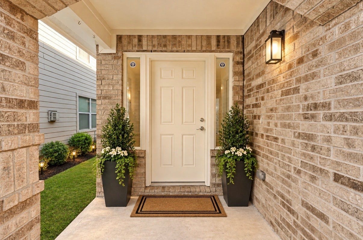 1107 Hampton Villa Lane, Houston, TX 77047 AI GENERATED FRONT ENTRY