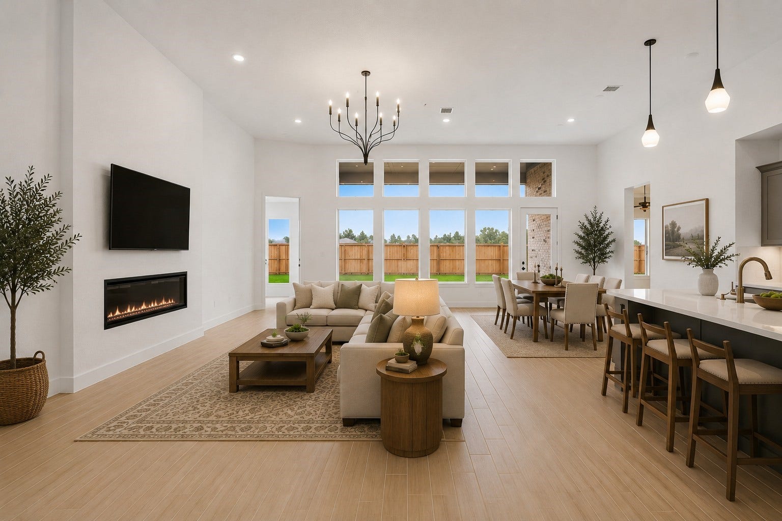25607 Brawner Drive Drive, Katy, TX 77493 Virtual Concept of Family Room