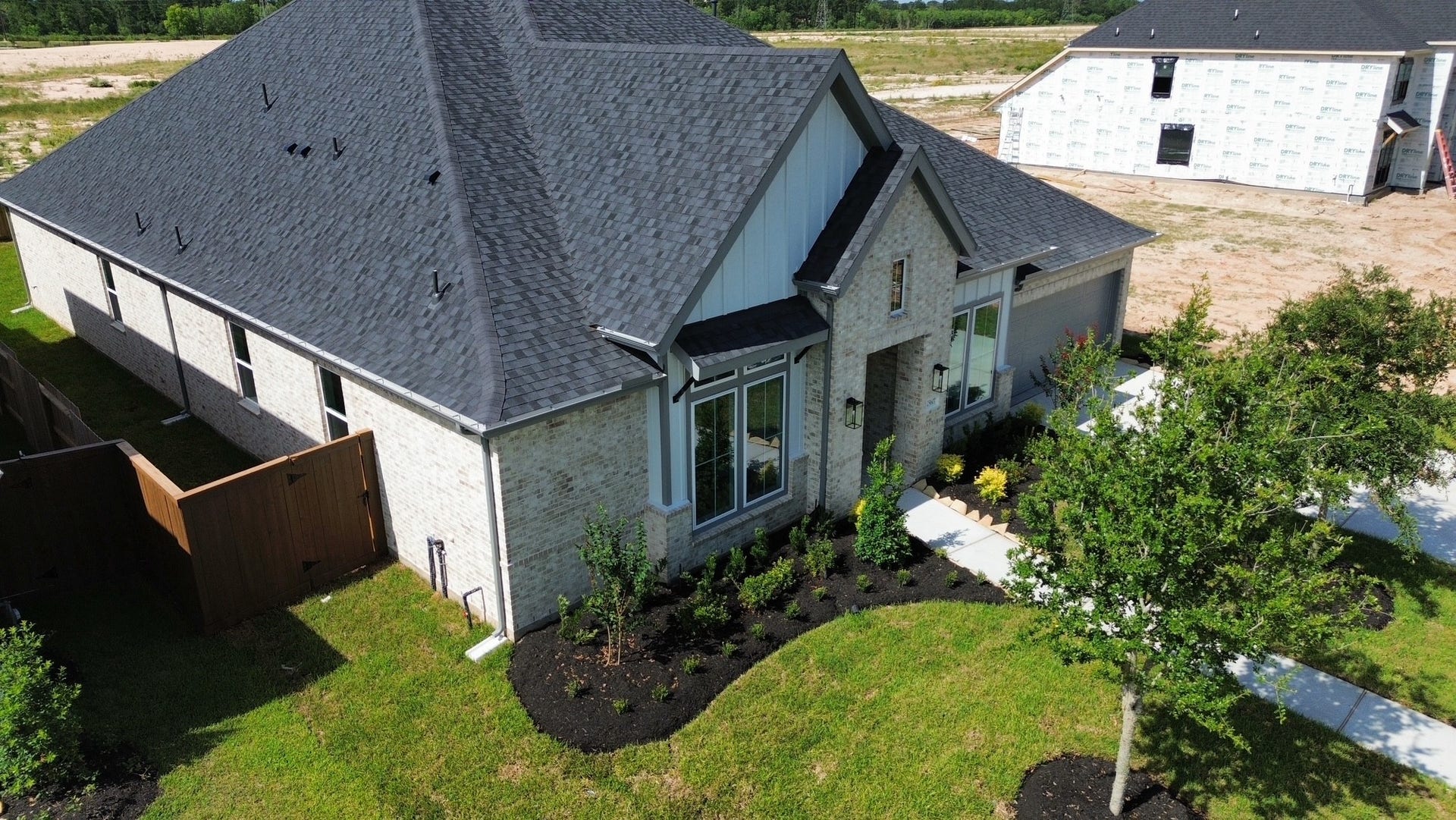 25607 Brawner Drive Drive, Katy, TX 77493 3384SQFT with no shared rear neighbor fence