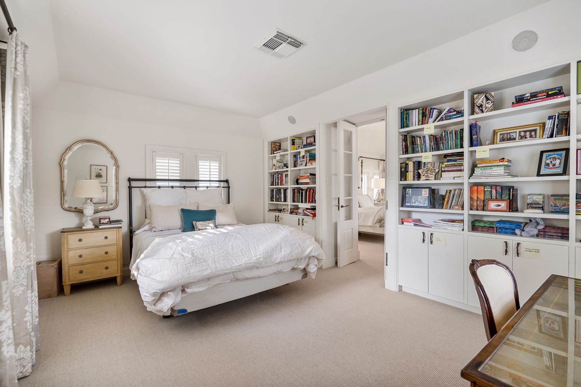 [Adjoining Room]
Note book shelves and cabinets.