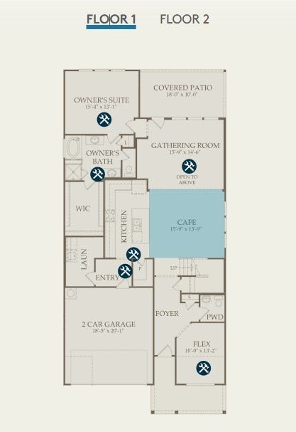 8902 Cotton Eye Joe Drive, Montgomery, TX 77316 Floor Plan - 1st