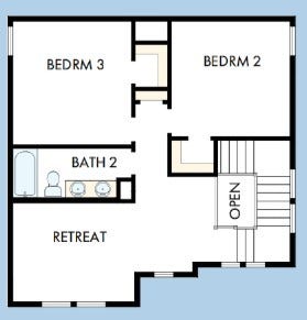 The success of a floor plan is the way you can move through itYoull be amazed at how well this home livesWe call it traffic patterns.