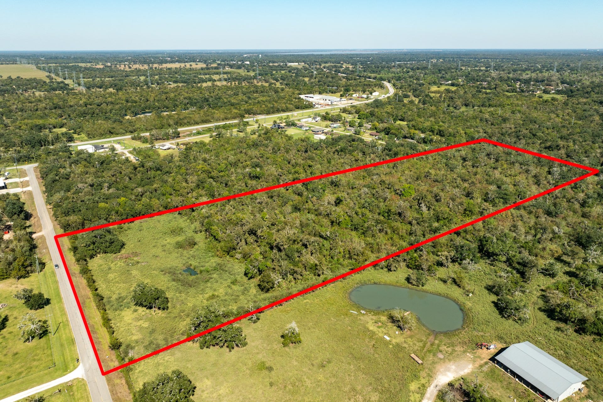 0 County Road 510/County Road, Brazoria, TX 77486 Property lines estimated-not deemed to be exact. Buyer to verify.
