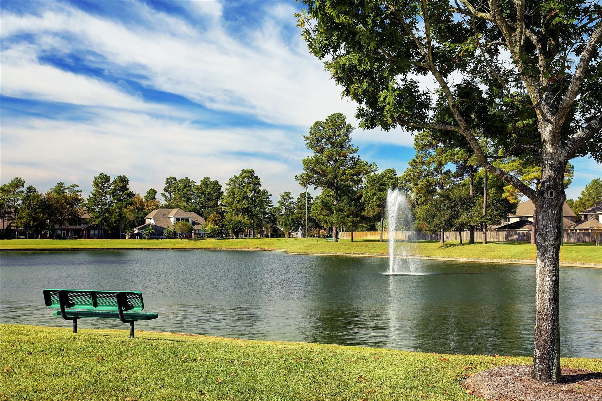14407 Spanish River Lane, Cypress, TX 77429 Sometimes the best moments are the simplest ones. Find a quiet bench overlooking the water, enjoy the gentle sound of the fountain, and take a little time to slow down and enjoy your surroundings.