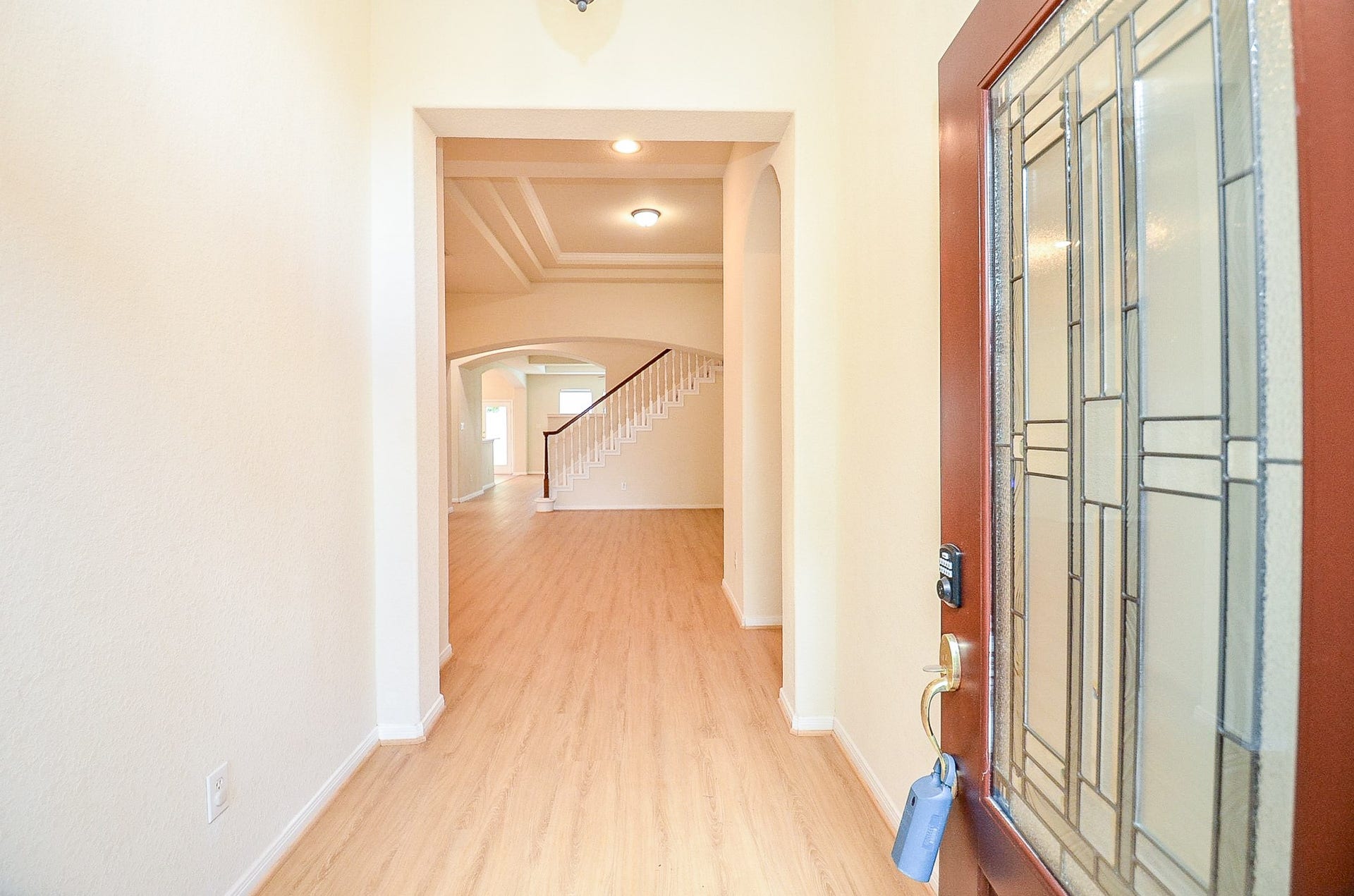 14407 Spanish River Lane, Cypress, TX 77429 Your first look inside sets the stage for whats ahead: fresh neutral paint, new vinyl flooring and an open view through the main living spaces. Its a clean slate ready for the next owner to make it their own.