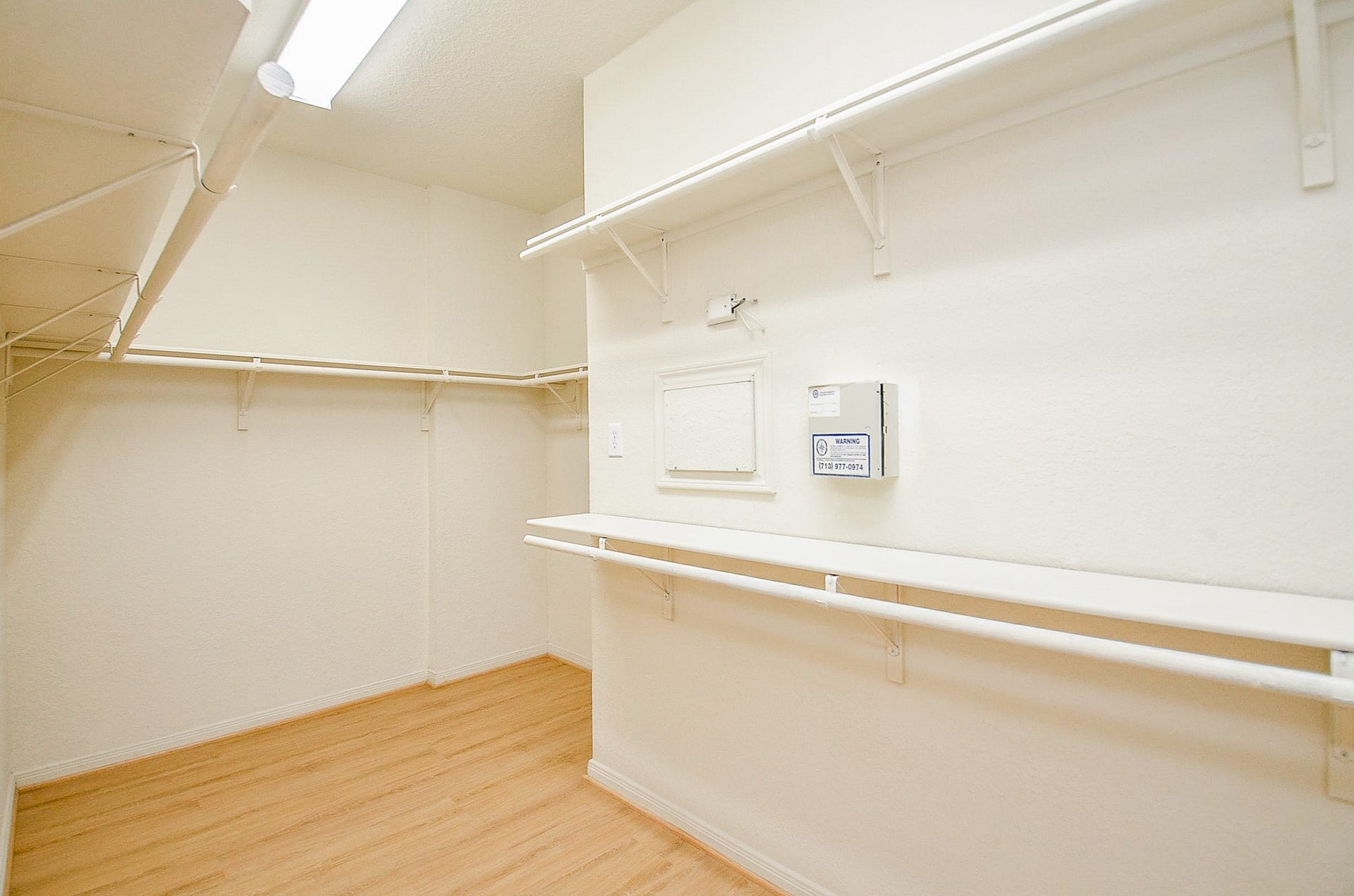 14407 Spanish River Lane, Cypress, TX 77429 No need to compromise on closet space. This oversized walk-in offers hanging and storage space on multiple walls with plenty of room to keep everything organized.