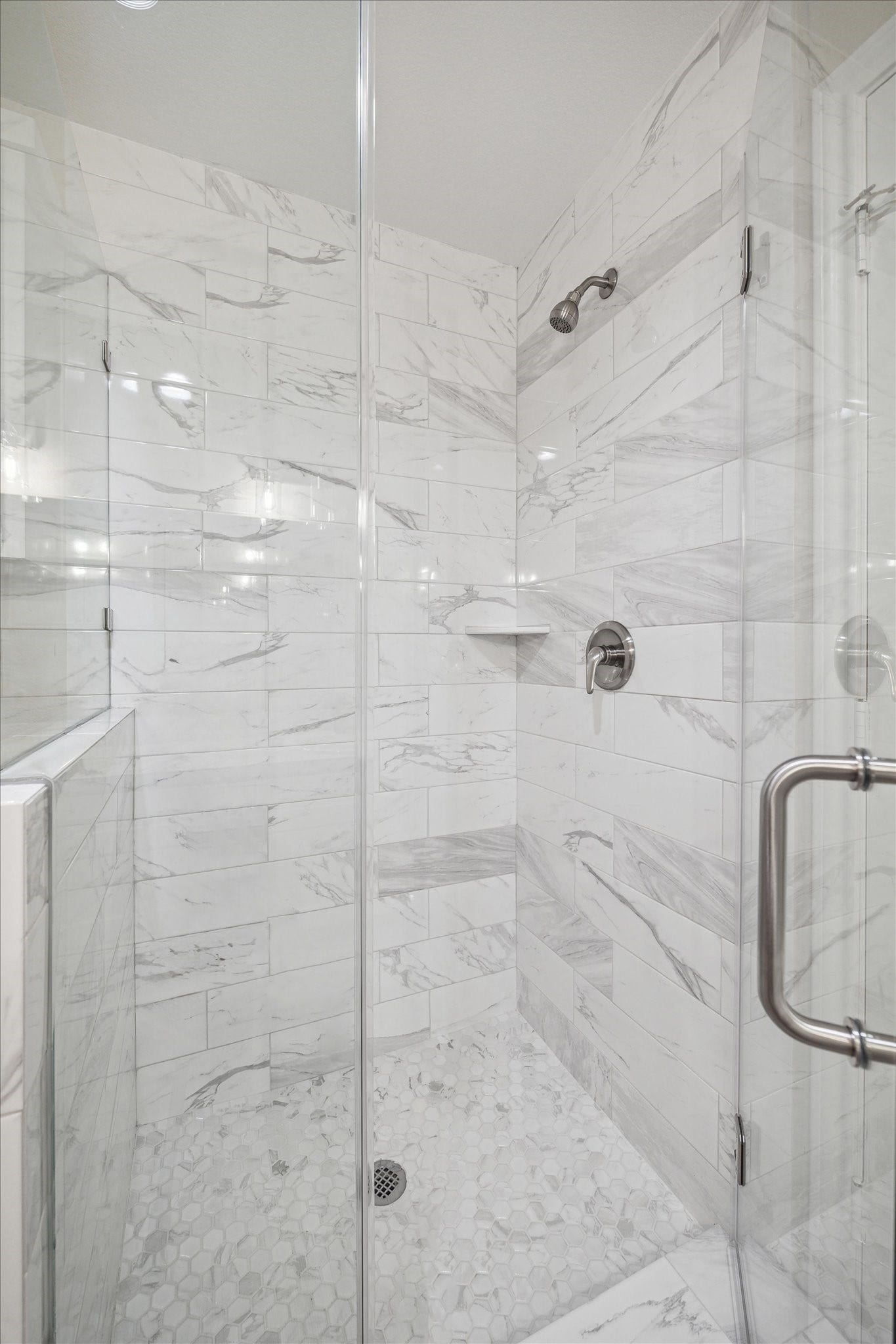 Here is a pic of the glass shower.