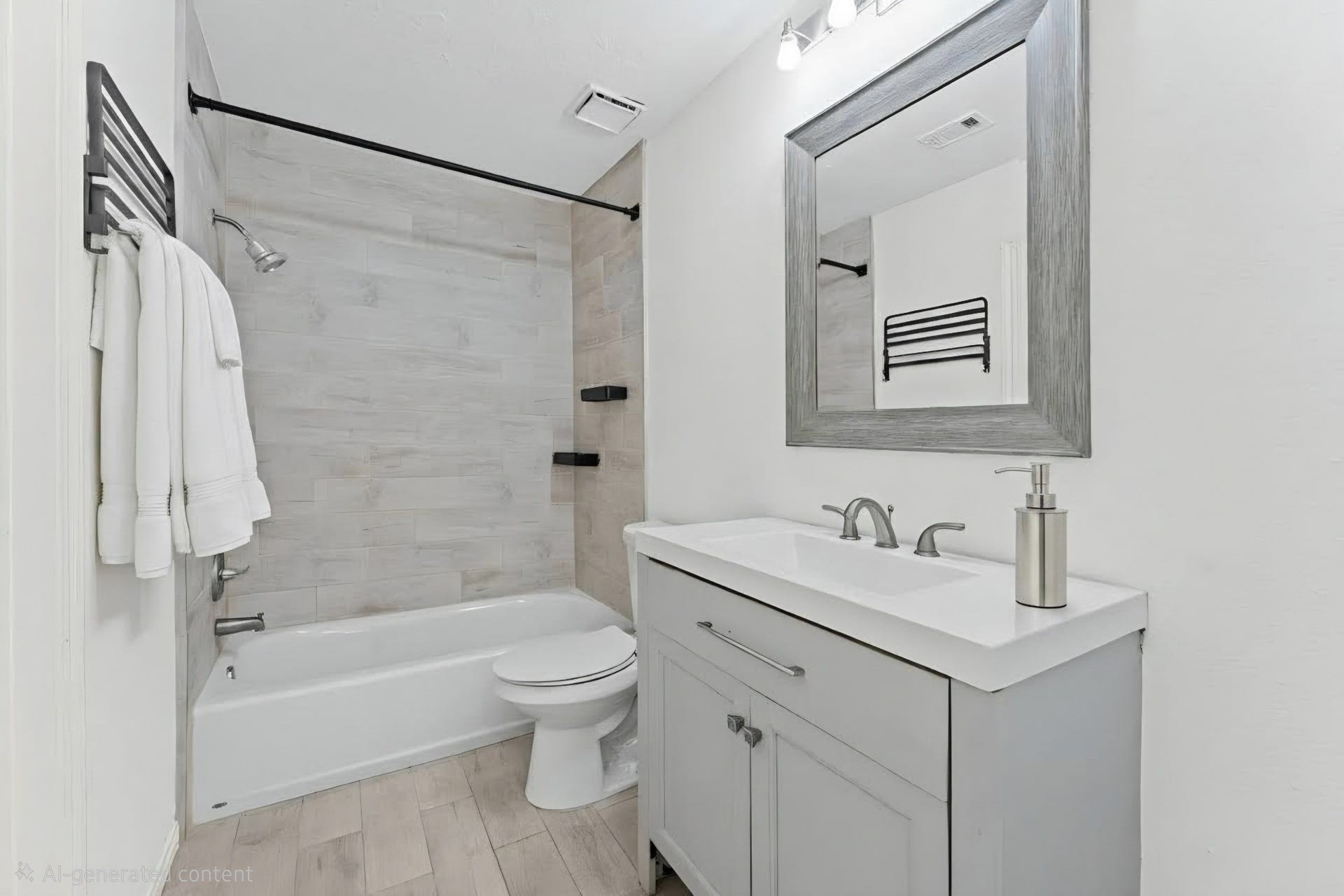 7810 Poitiers Drive, Houston, TX 77071 Connected full bath to the front bedroom. There's a second door in the hallway for guests & the other bedroom.