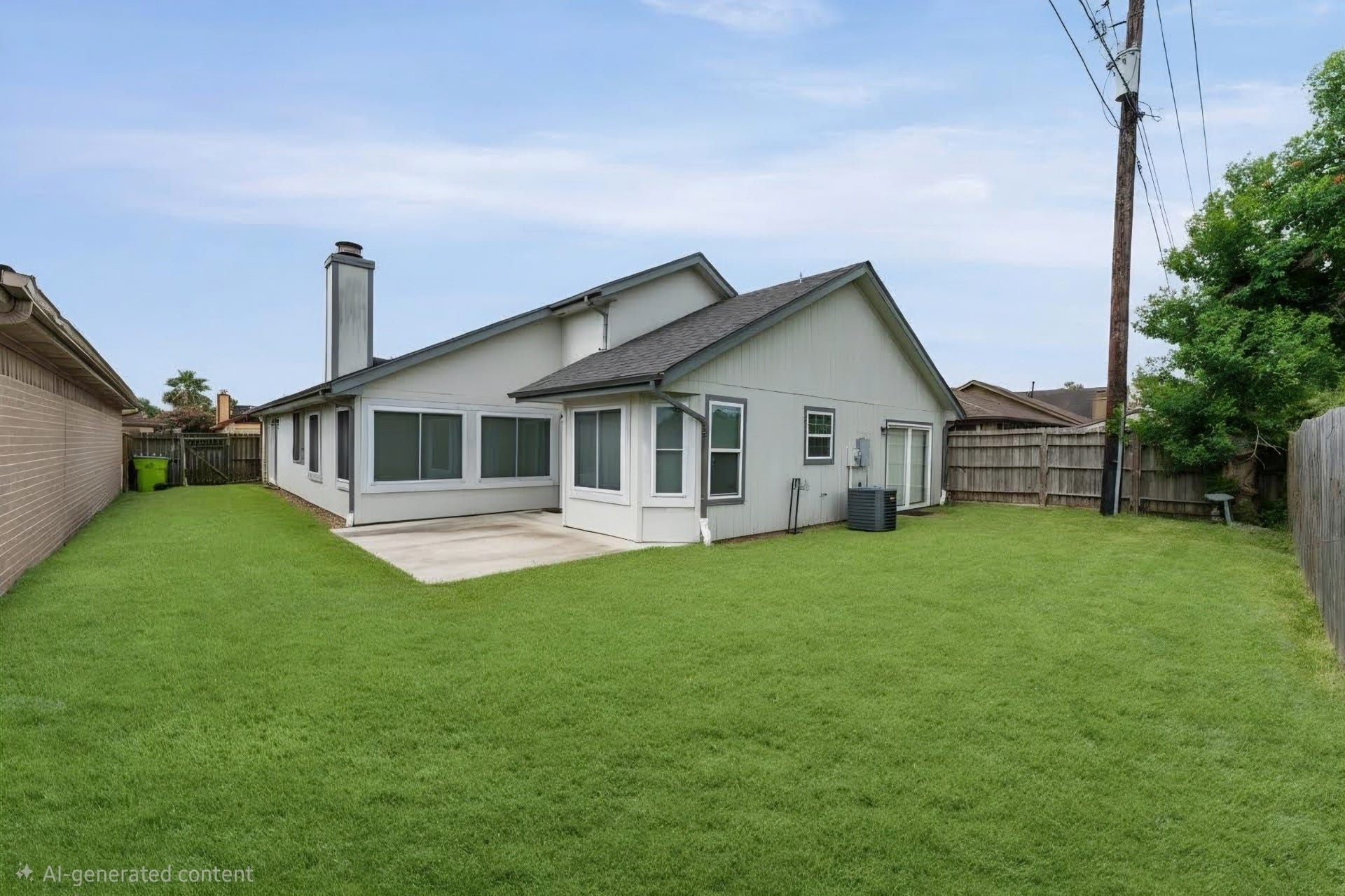 7810 Poitiers Drive, Houston, TX 77071 Newer/expanded concrete patio!