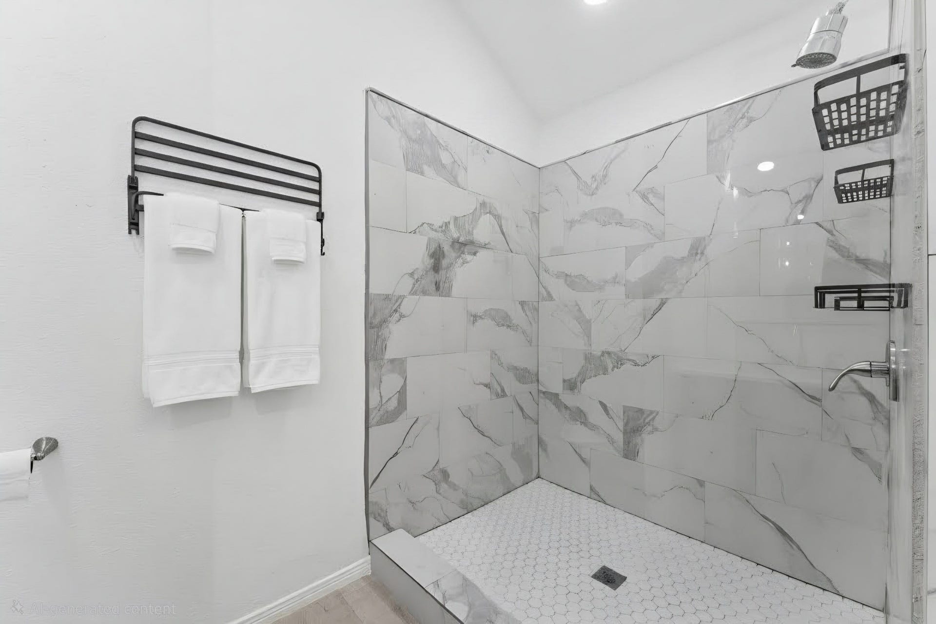 7810 Poitiers Drive, Houston, TX 77071 Shower in Primary bath!