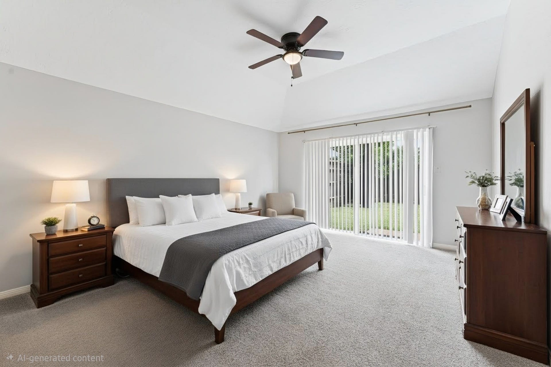 7810 Poitiers Drive, Houston, TX 77071 Expansive Primary Bedroom with sliding glass doors and spa like primary bathroom!