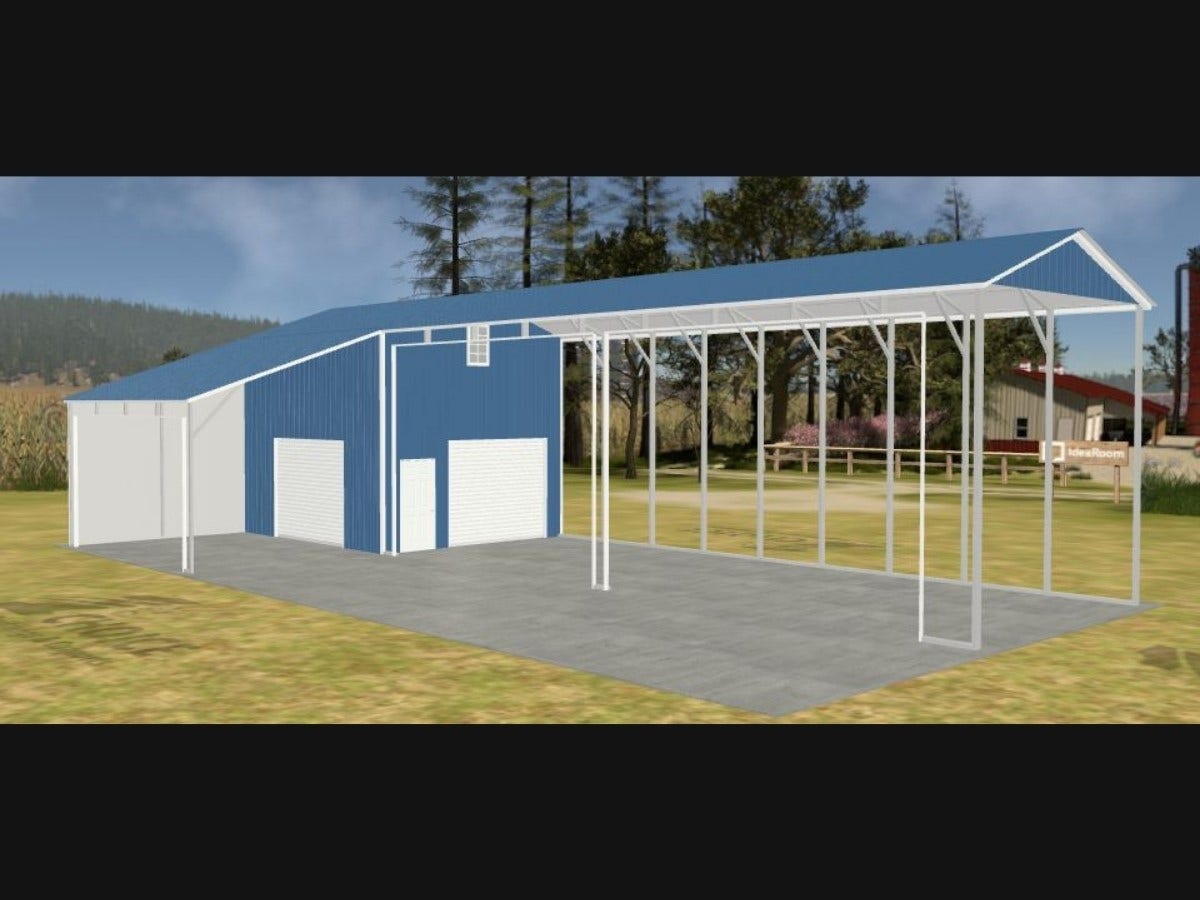 1040 Star Drive, San Leon, TX 77539 Rendering of Proposed 2-Story Bunkhouse and RV Cover at Additional Cost to Be Negotiated With Seller