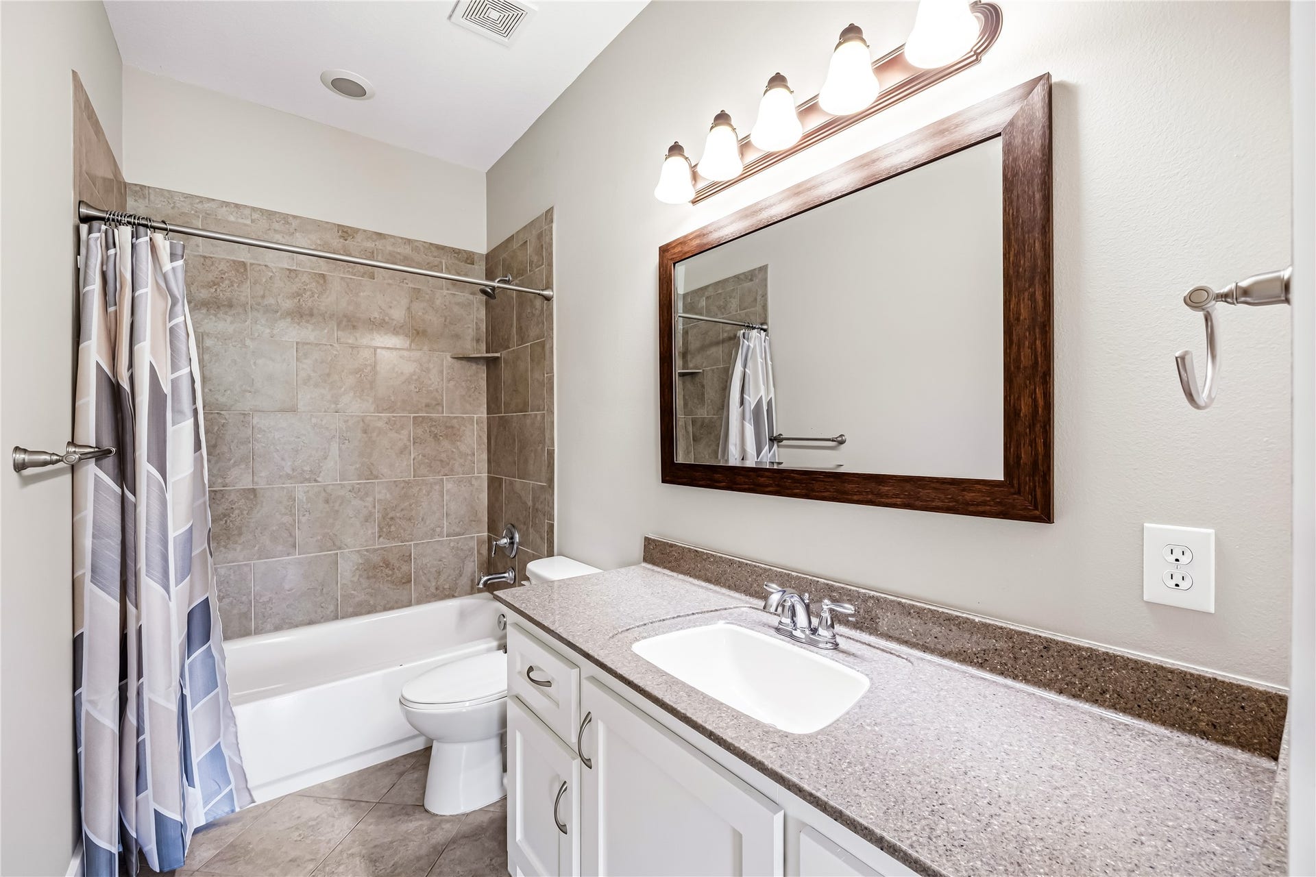Bathroom attached to Bedroom w Lots of storage